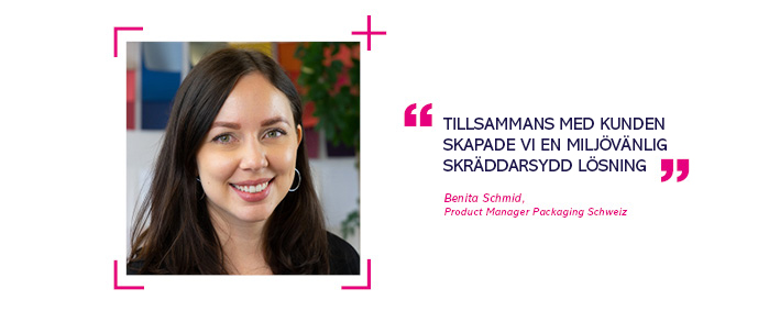 Tillsammans med kunden skapade vi en miljövänlig, skräddarsydd lösning