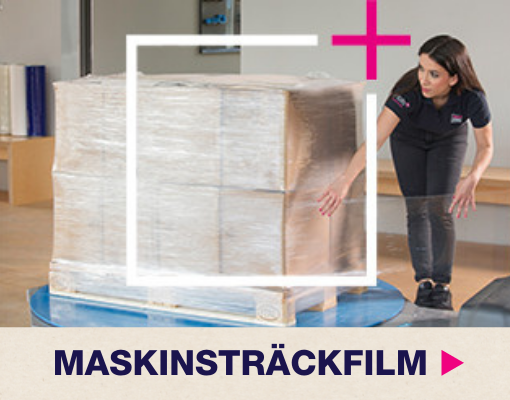 Här väljer du maskinsträckfilm