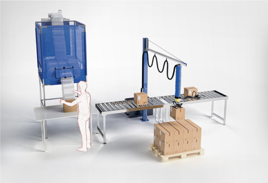 Förpackningsmaskiner inom logistik