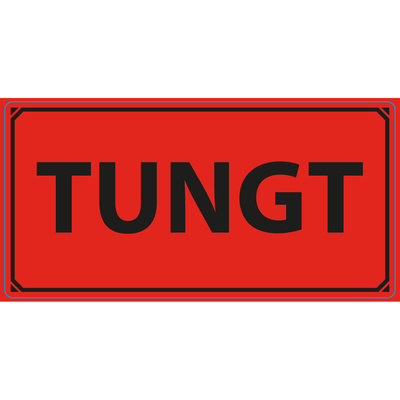 Info- och varningsskyltar