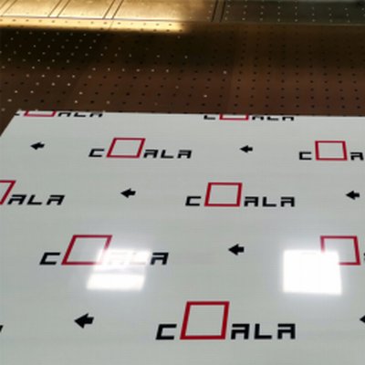 Aluminiumkomposit Coala Printbond 158 Ultralite White 3 mm matt matt 4500 g/m² 1000 mm x 2000 mm