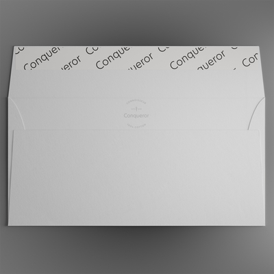 Conqueror Connoisseur Wove 100% COTTON envelopes
