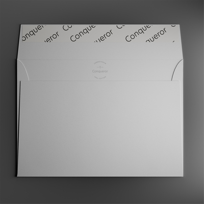 Conqueror Connoisseur Rag 100% COTTON envelopes