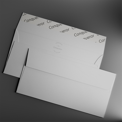 Conqueror Connoisseur Rag 100% COTTON envelopes