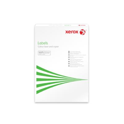 Xerox Färglaser etiketter Standardformat - rundade hörn