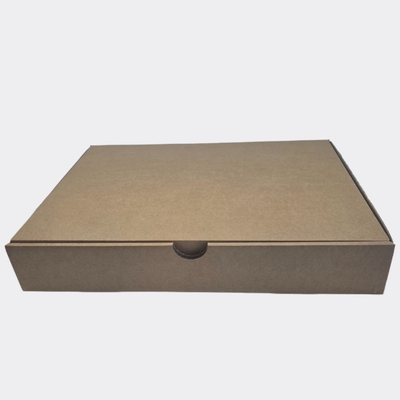 Wellåda 430 x 310 x 70 mm brun SRA3-låda