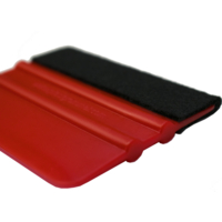 PG Felt Edge Red Squeegee