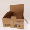 Wellåda 175 mm x 144 mm x 85 mm brun 2 mm