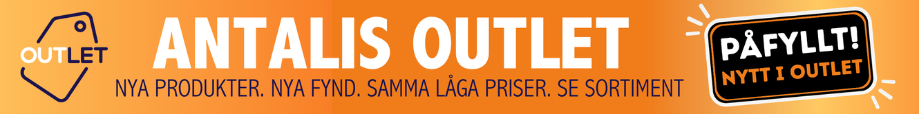 Påfyllt i antalis outlet. Fynda postemballage till bra priser.