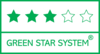 En produkt med 3 stjärnor i “Green Star System” betyder att den är is FSC® eller PEFC™ certifierad, och är tillverkad av ett ISO 14001 certifierat bruk. Klicka på logon för att lära dig mer.