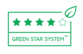En 4-stjärnig "Green Star System Packaging"-klassad produkt betyder att den är tillverkad av totalt 50-99 % återvunnet (PIR+PCR) eller förnybart material, är tekniskt återvinningsbart och REACH-kompatibelt.