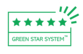 En produkt med 5 stjärnor i “Green Star System” betyder att den är tillverkad av minst 50% återvunnen fiber, och den är tillverkad av ett ISO 14001  certifierat bruk samt uppfyller Svanen eller Eu Ecolabel kriterierna. Klicka på logon för att lära dig mer.
